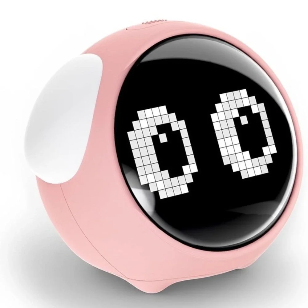 MikoDream Alarm clock, Night Light, Voice-activated,Temperature Detection
